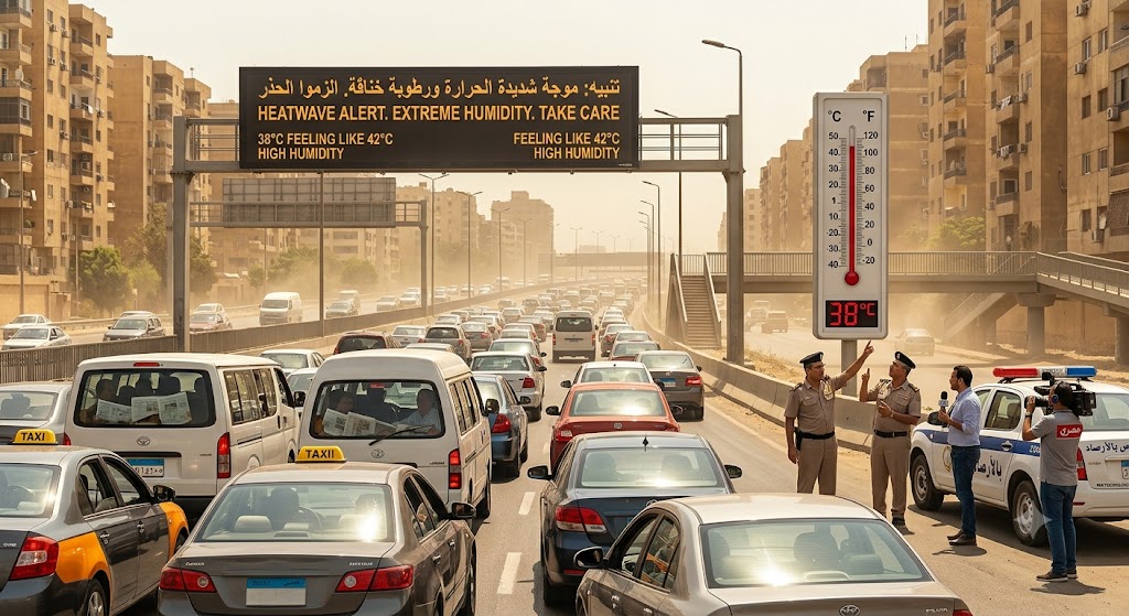 موجة شديدة الحرارة تضرب البلاد.. الأرصاد تُحذر من رطوبة خناقة وشبورة كثيفة واضطراب بالملاحة البحرية
