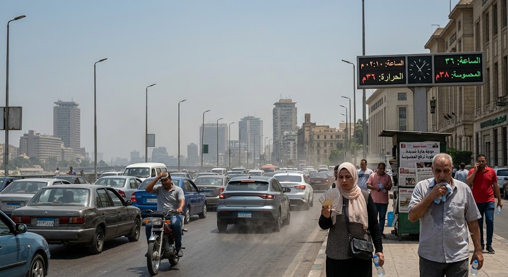 موجة حارة شديدة تضرب البلاد رغم التراجع الطفيف لدرجات الحرارة.. والأرصاد تُحذر من الرطوبة القاتلة