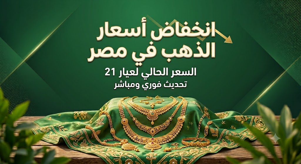 انخفاض فى سعر الذهب اليوم فى مصر